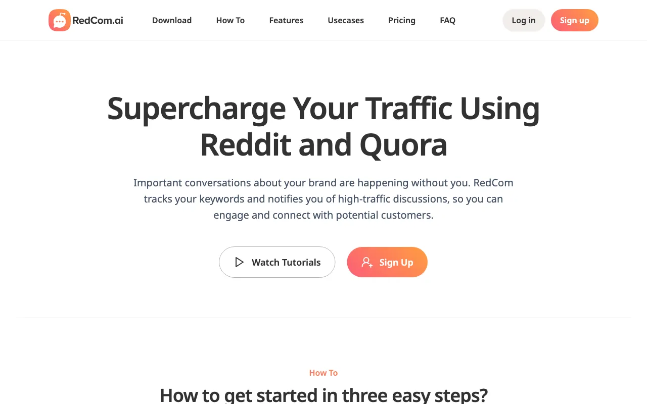 RedCom.ai — preview screenshot