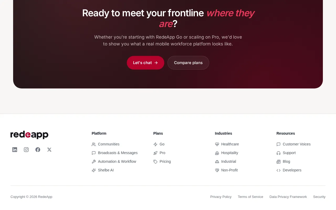Redeapp — preview screenshot