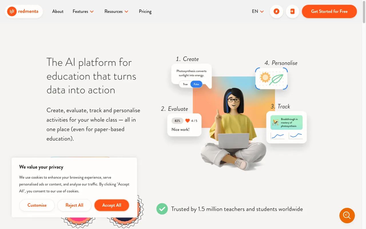 redmenta.com — preview screenshot