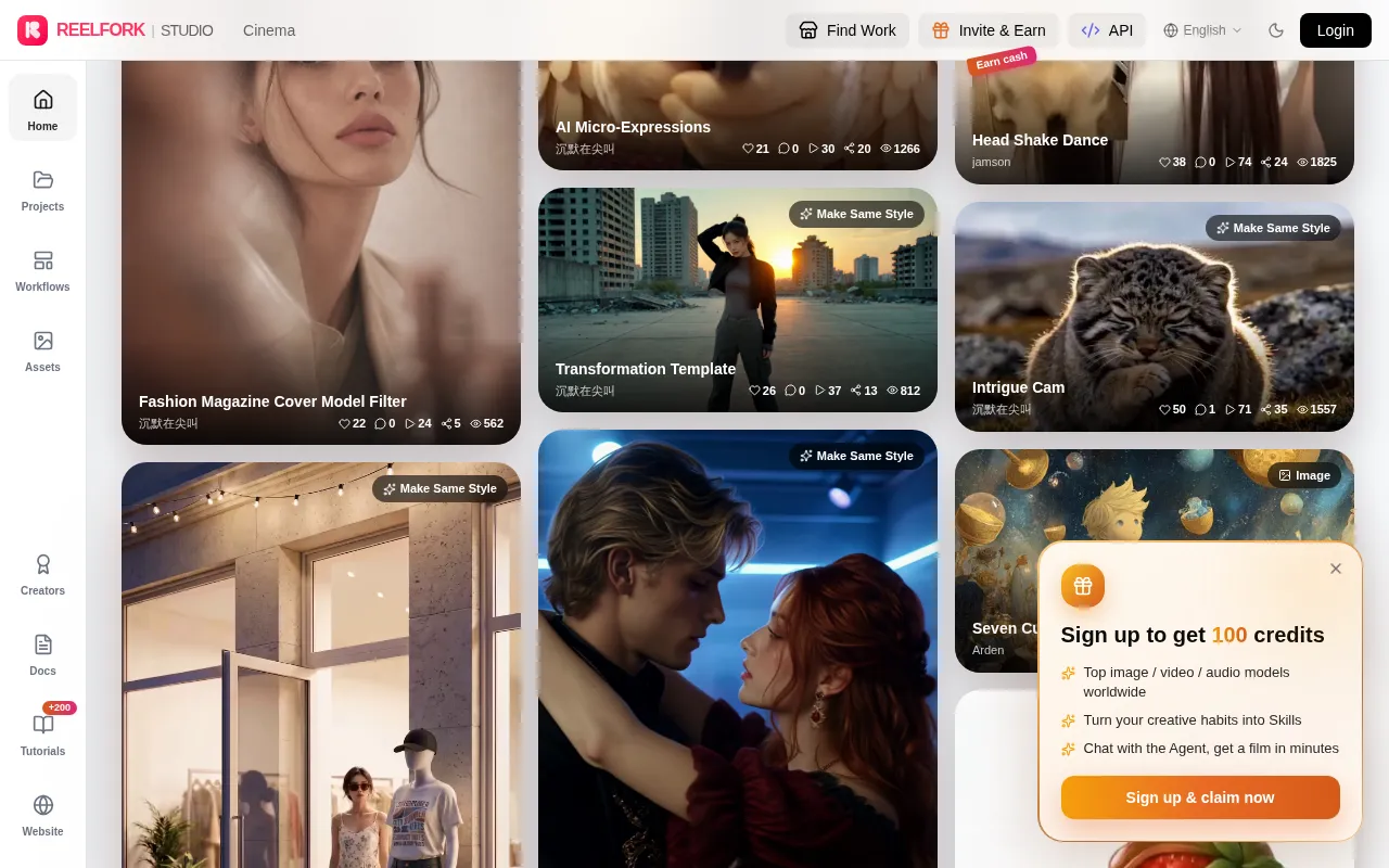 ReelFork — preview screenshot