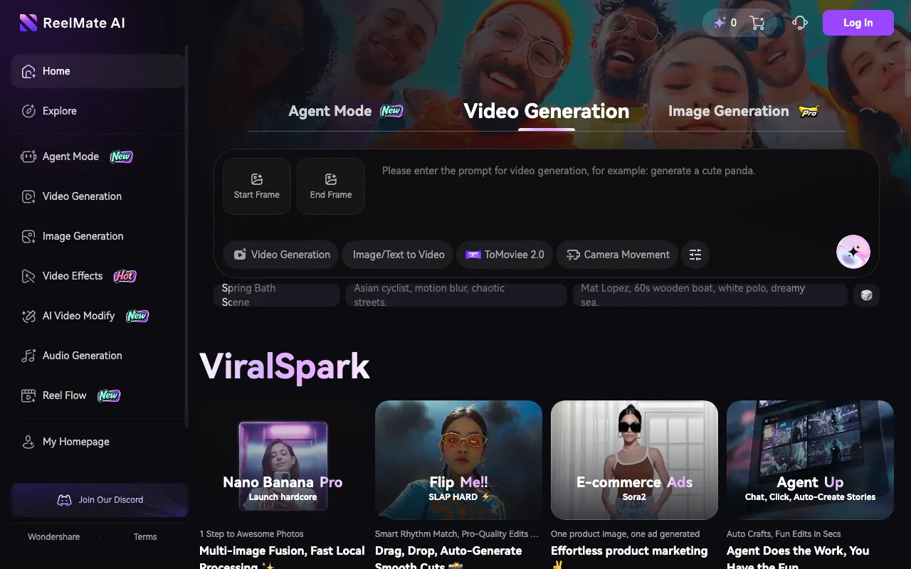 ReelMate AI — preview screenshot