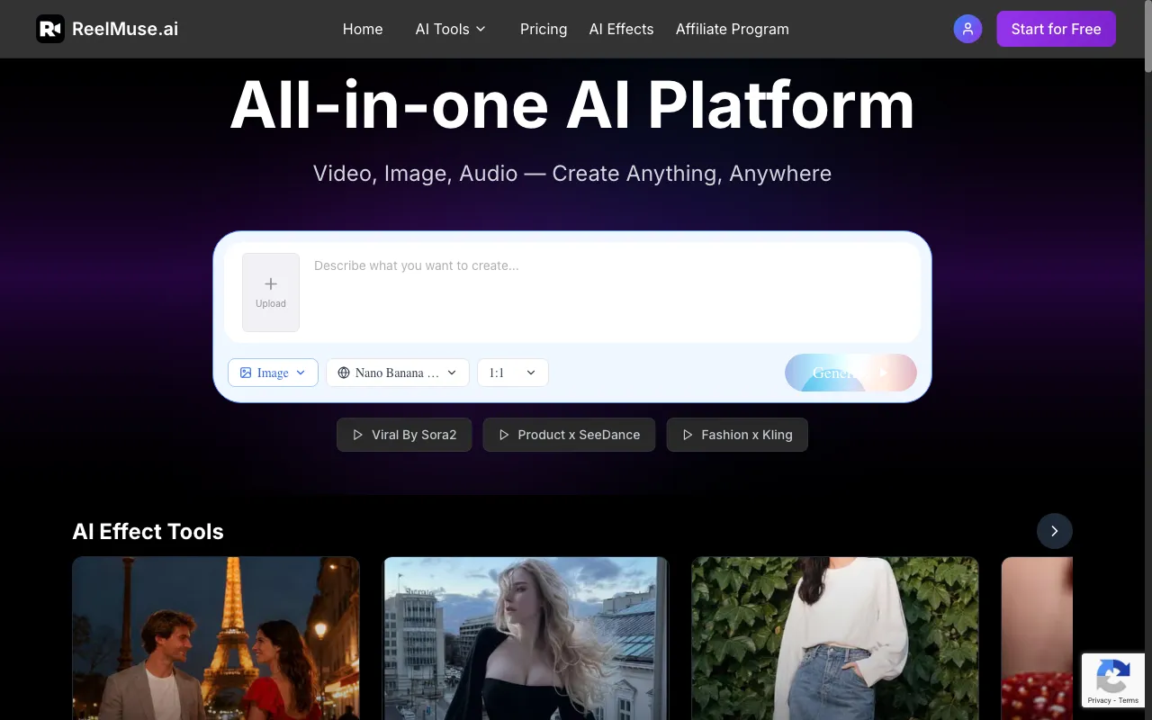 ReelMuse — preview screenshot