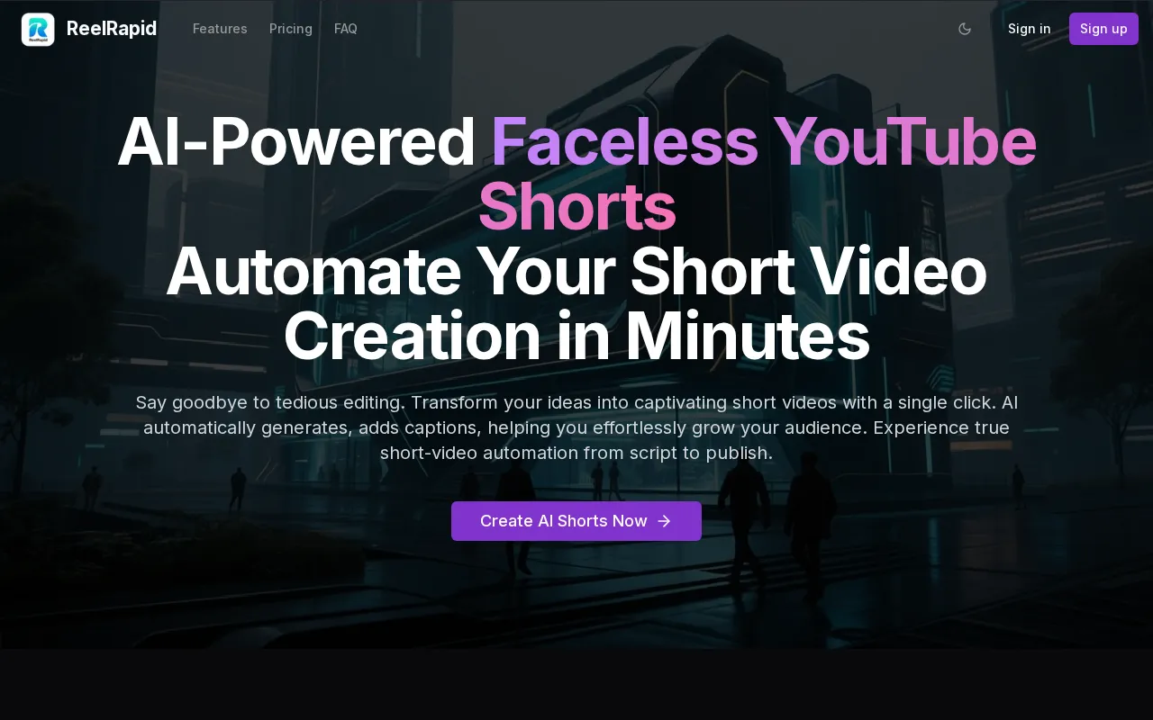 Reelrapid — preview screenshot