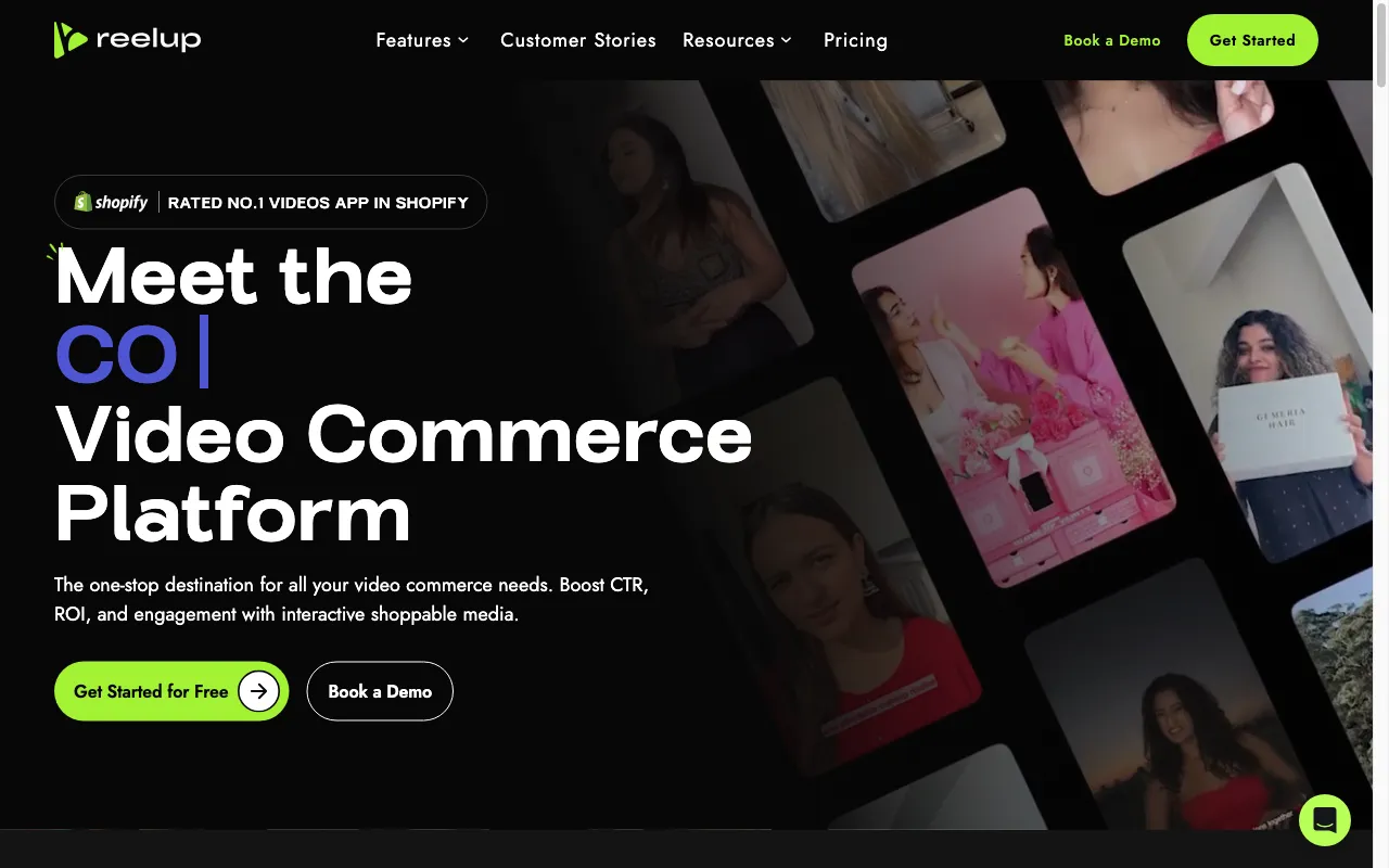 Reelup — preview screenshot