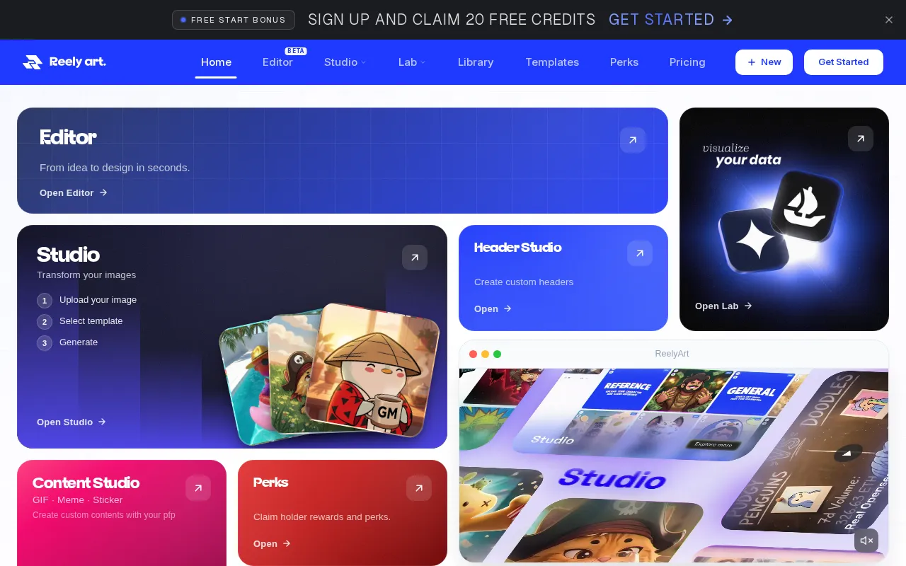 ReelyArt — preview screenshot