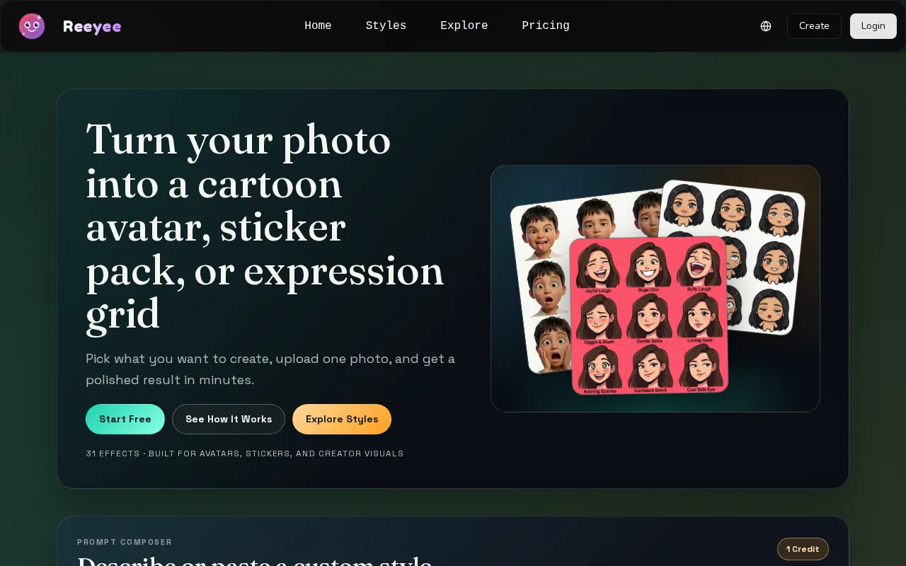 reeyee — preview screenshot