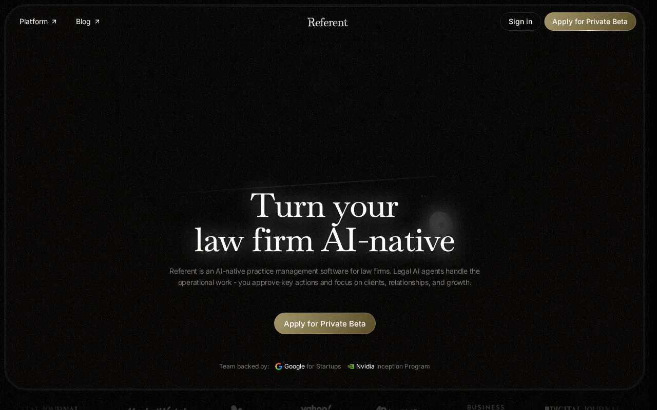 Referent — preview screenshot
