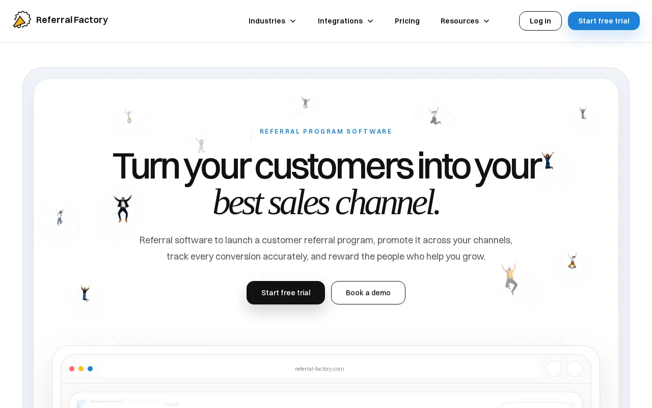 Referral Factory — preview screenshot