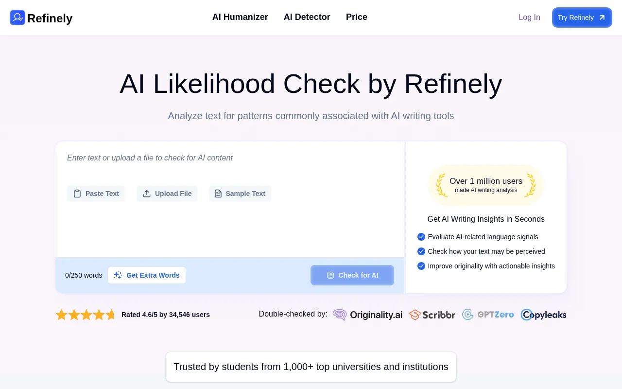 Refinely — preview screenshot