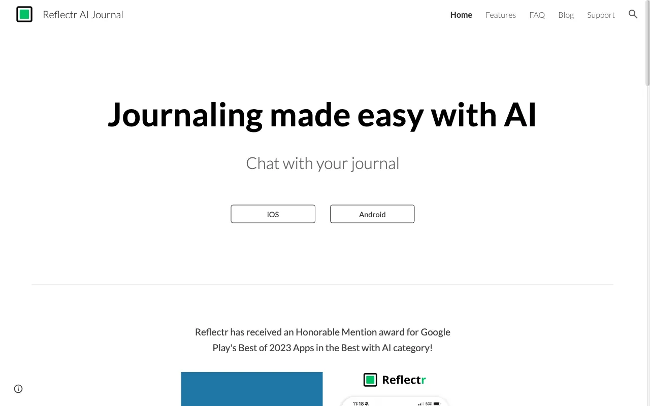 Reflectr — preview screenshot
