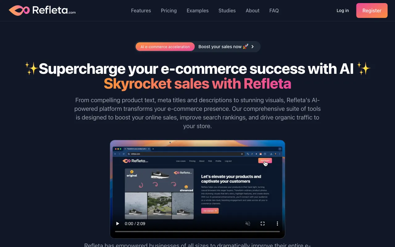 Refleta — preview screenshot