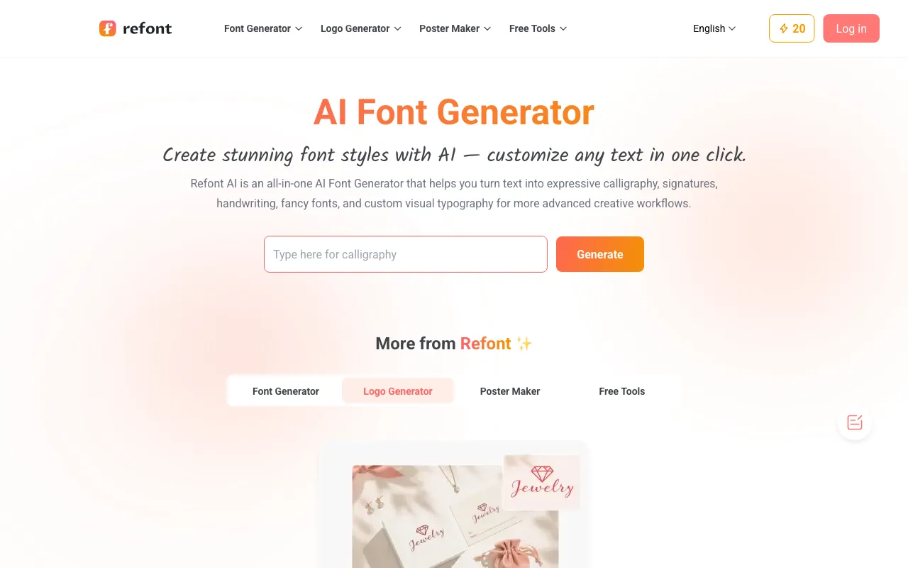 refont.ai — preview screenshot