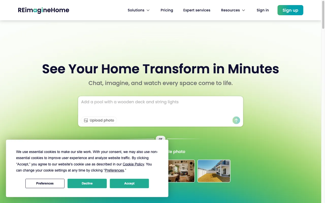 REimagine Home — preview screenshot