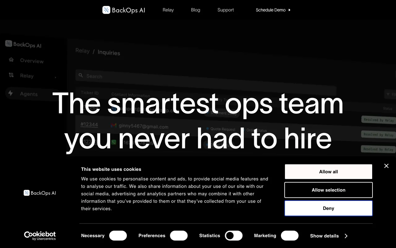 Relay by BackOps.ai — preview screenshot
