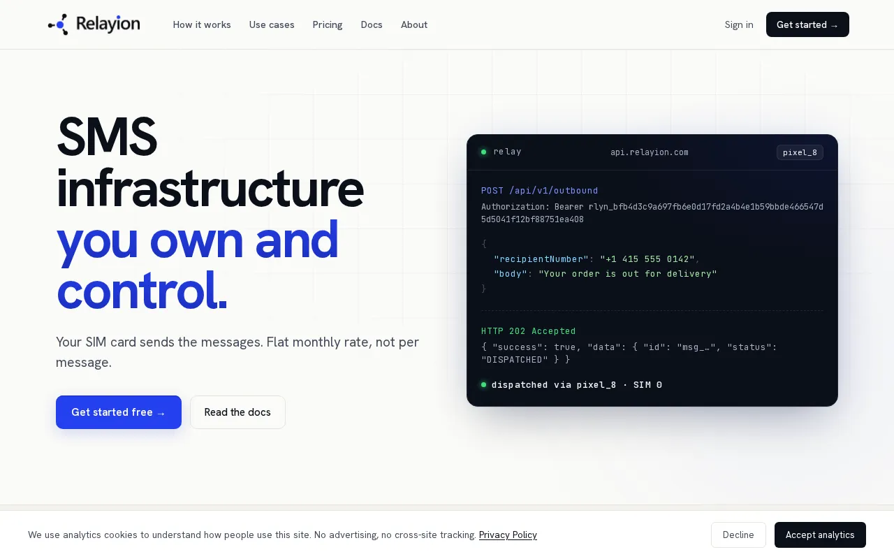 Relayion — preview screenshot