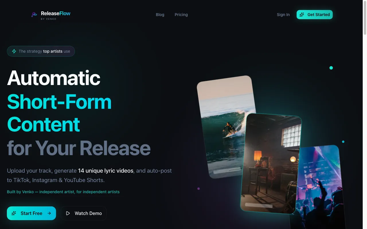 ReleaseFlow — preview screenshot