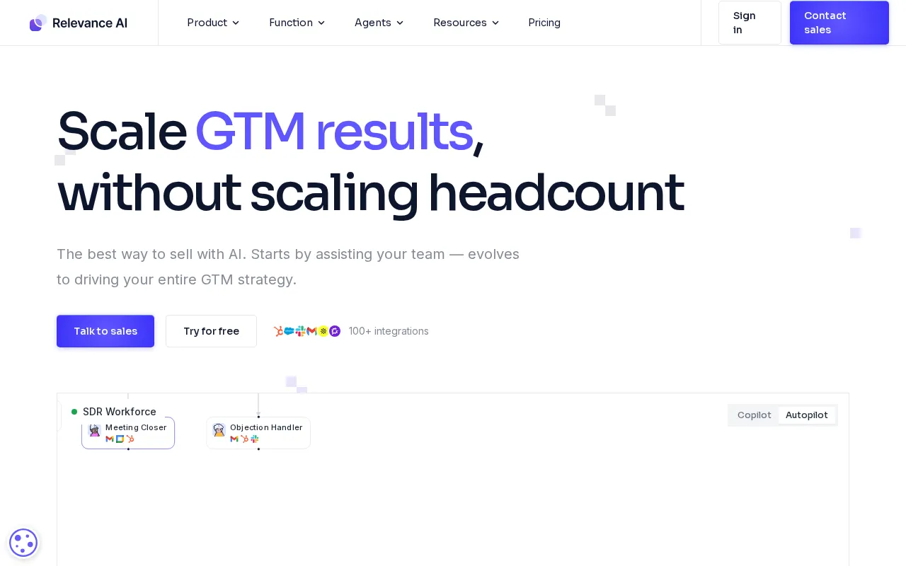 Relevance AI — preview screenshot