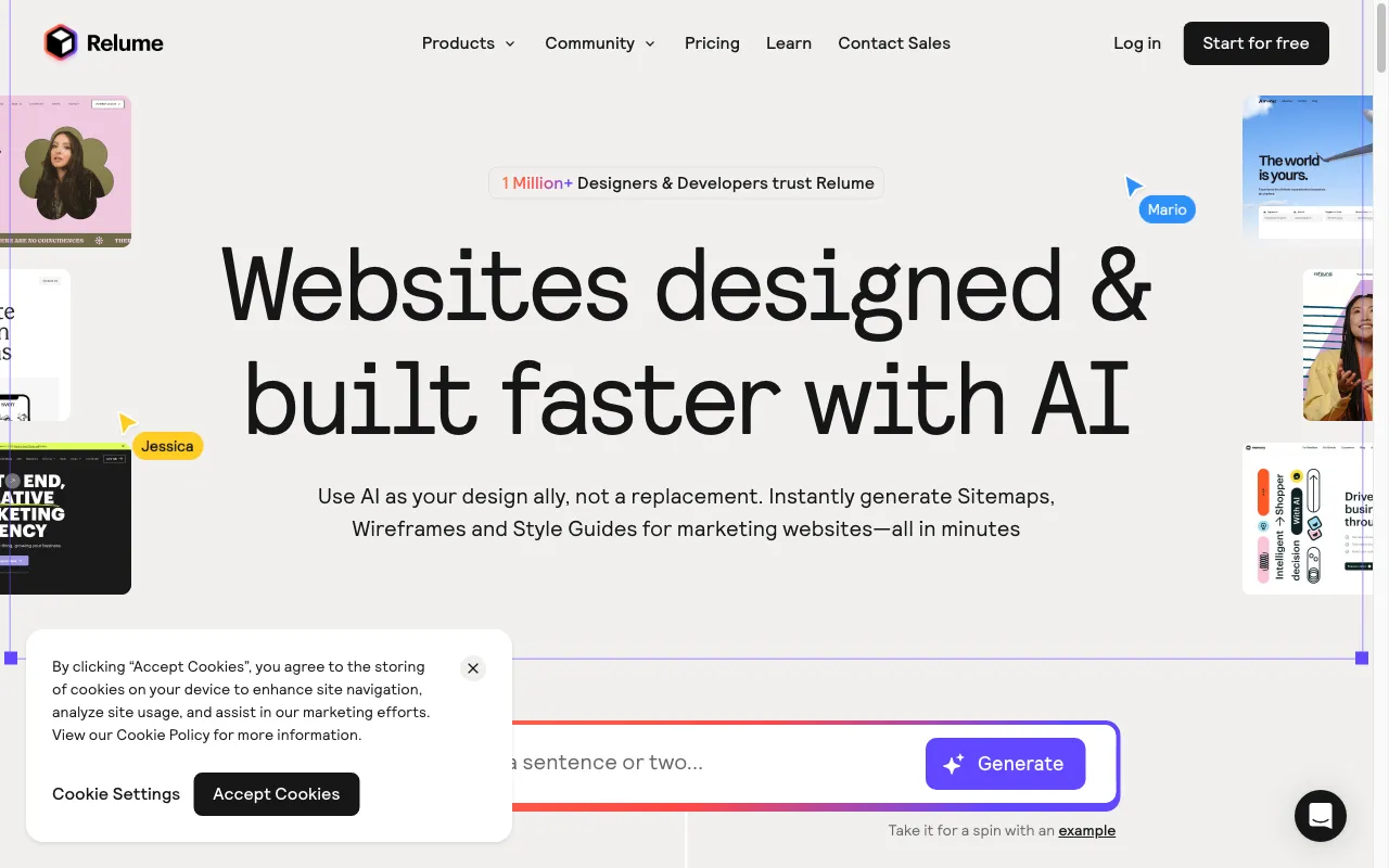 Relume — preview screenshot