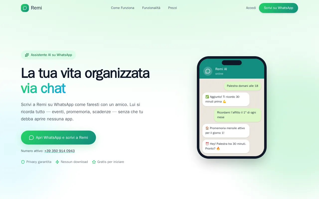 Remi — preview screenshot