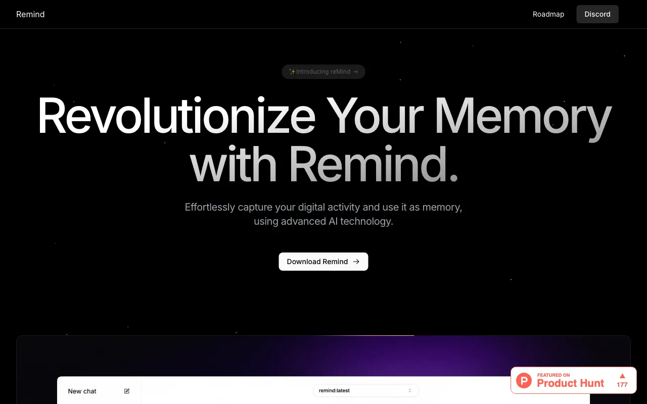 recallmemory.io — preview screenshot