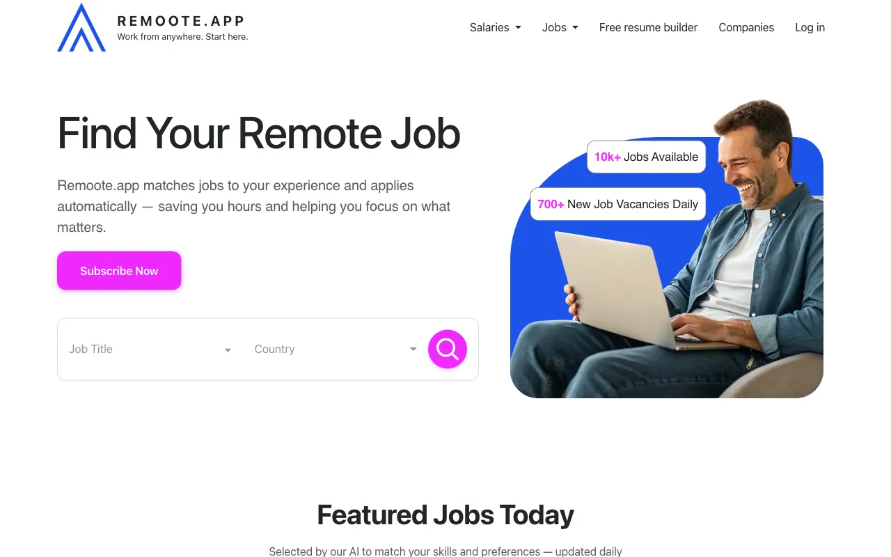Remoote.app — preview screenshot