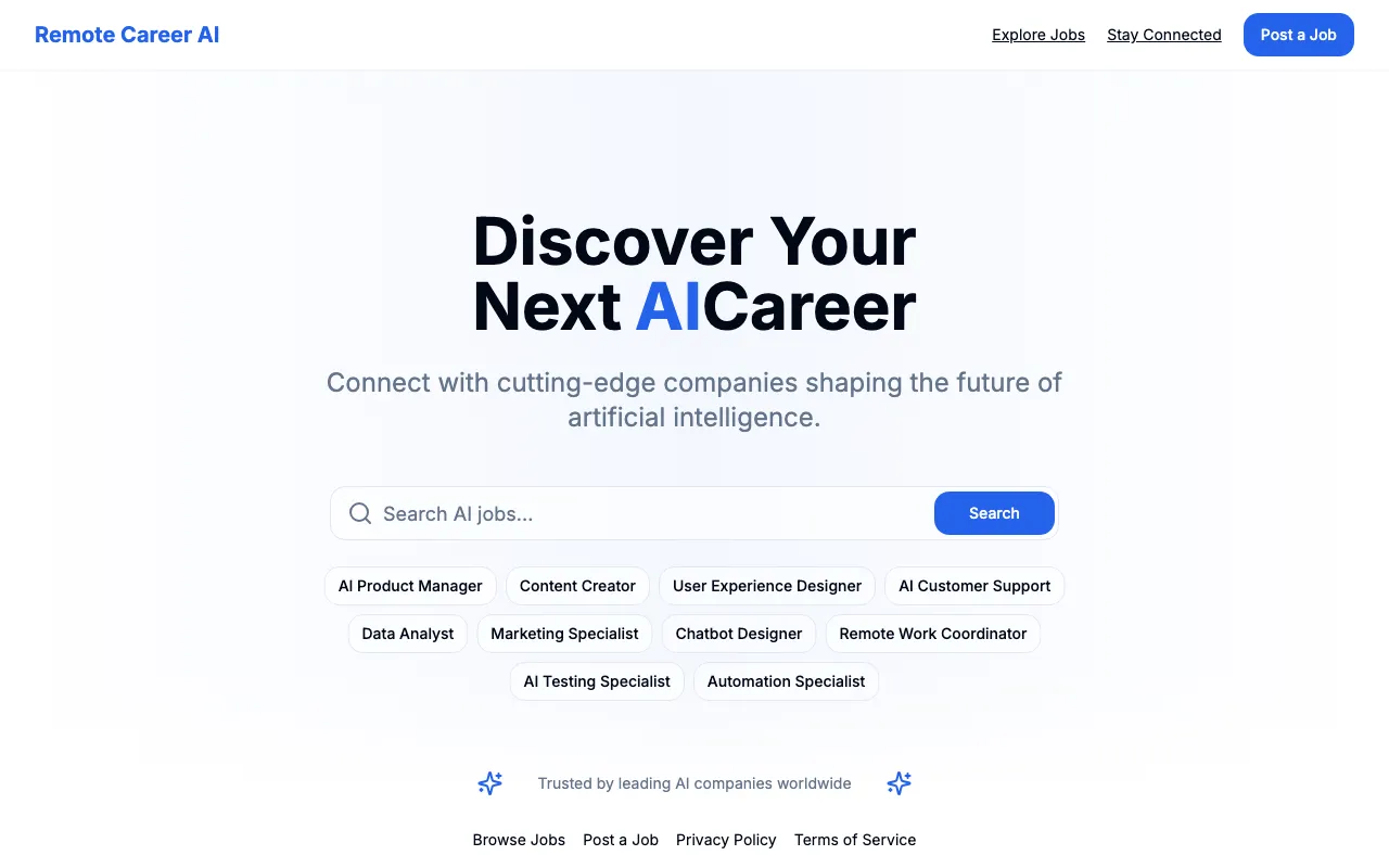 Remote Career — preview screenshot