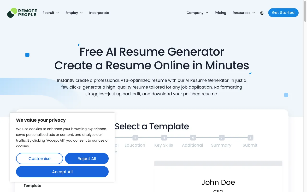 Remote People — preview screenshot