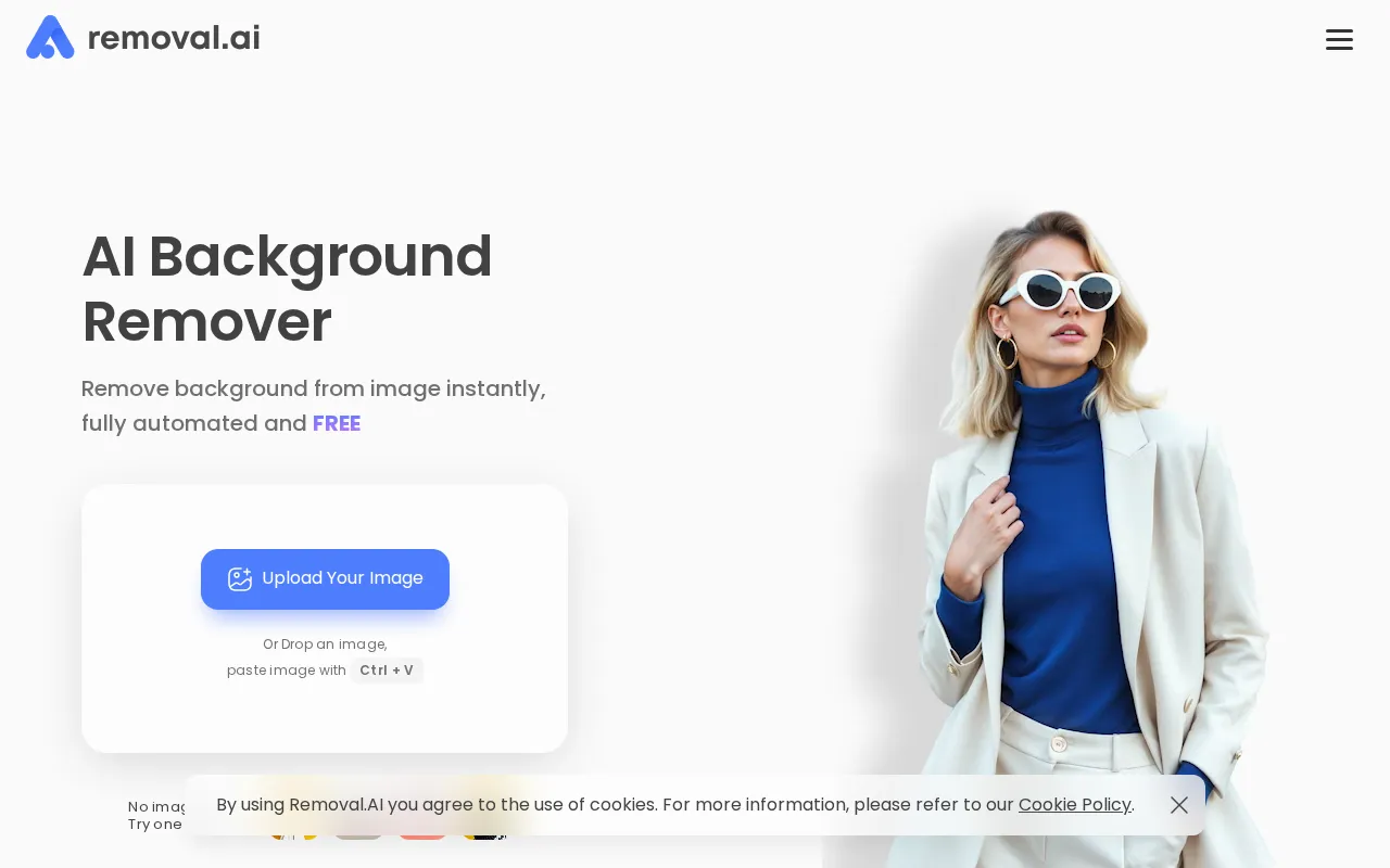 Removal.AI — preview screenshot