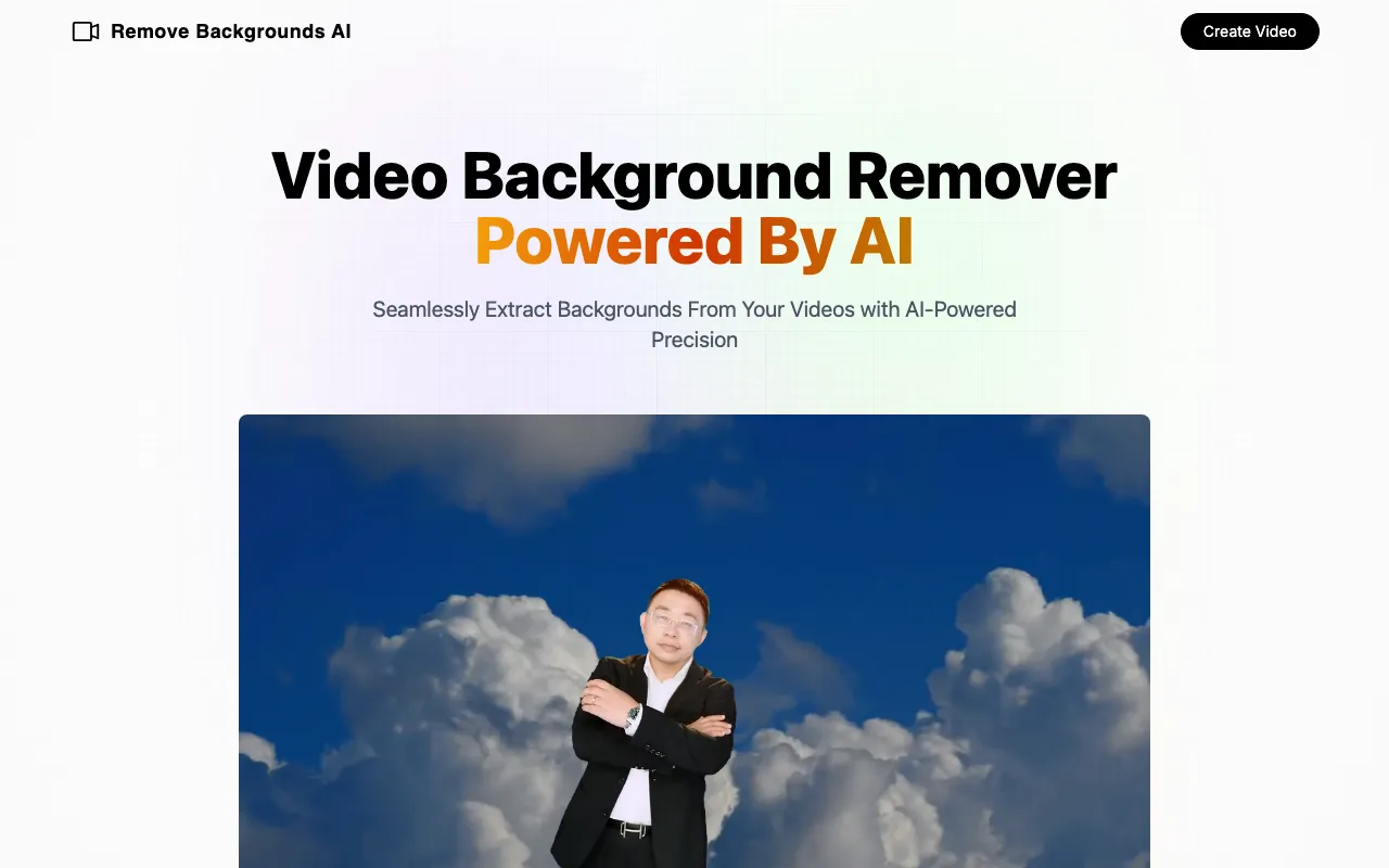 Remove Backgrounds AI — preview screenshot