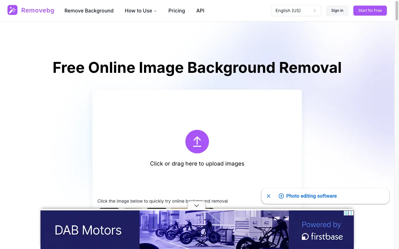 Remove Bg — preview screenshot