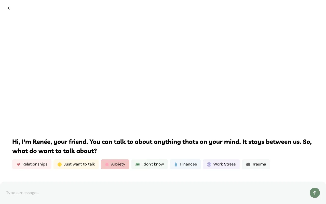 Renée Space — preview screenshot