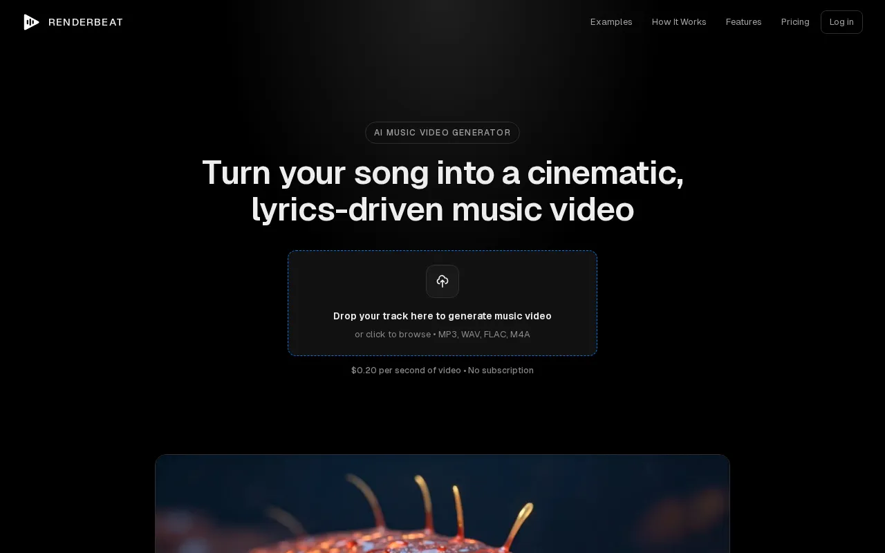 RenderBeat — preview screenshot