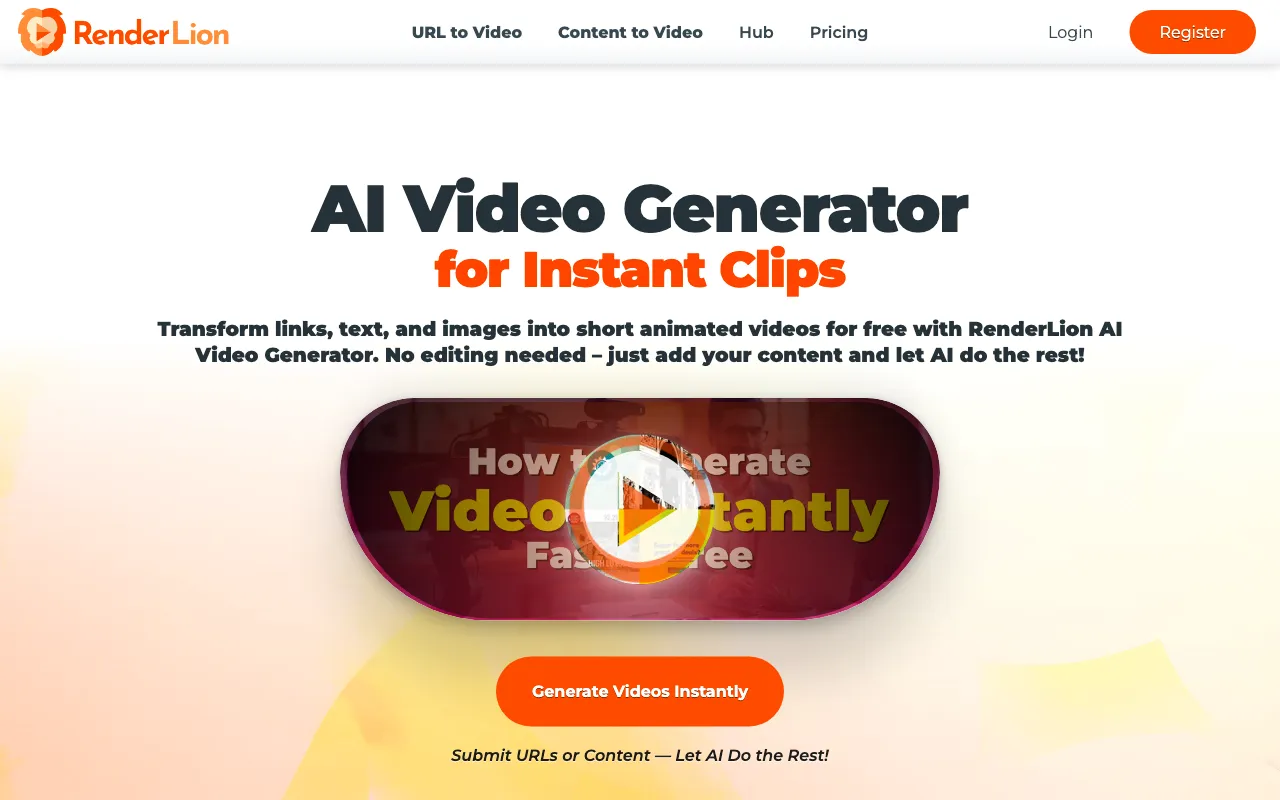 RenderLion — preview screenshot