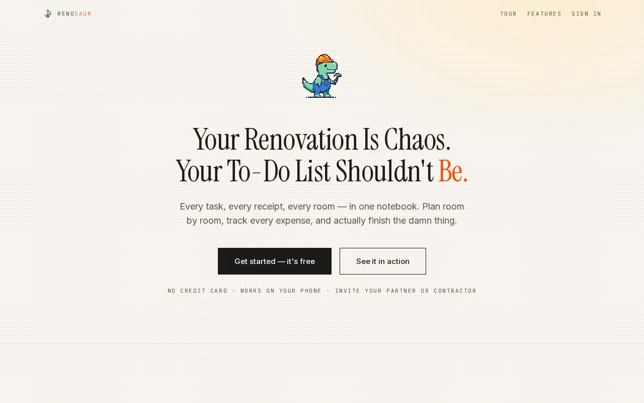 Renosaur — preview screenshot