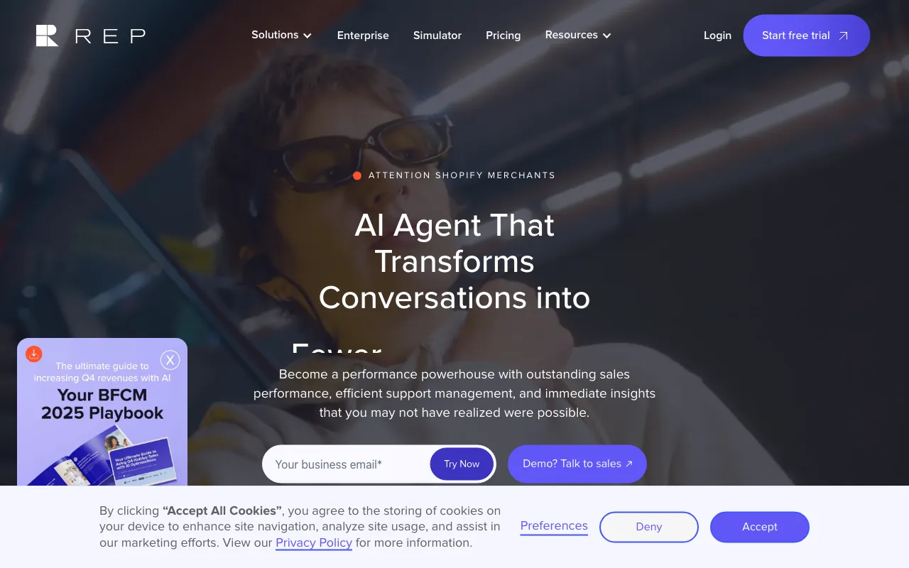 Rep AI — preview screenshot