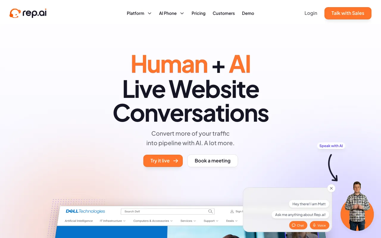 Rep.ai — preview screenshot