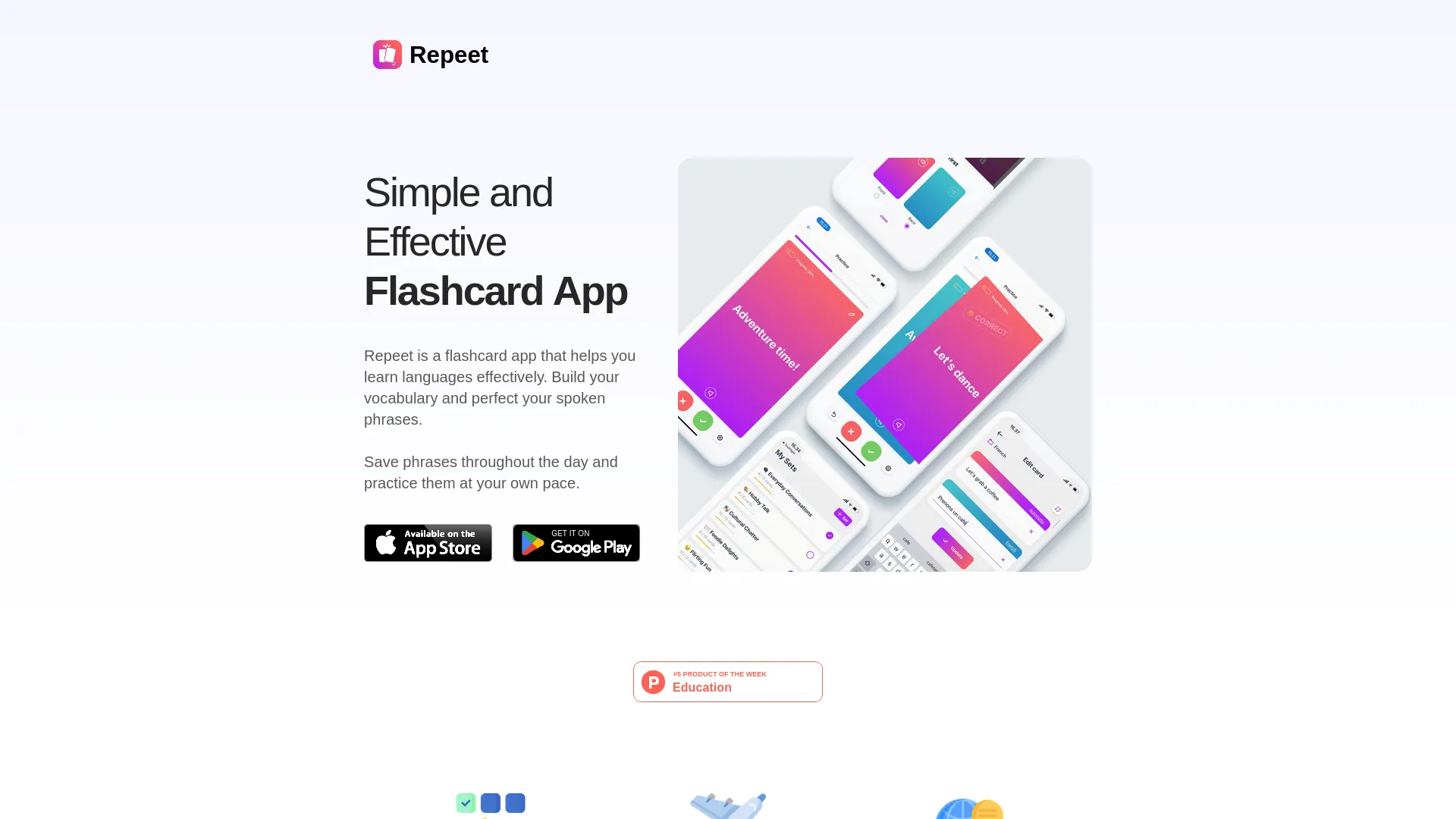 Repeet — preview screenshot