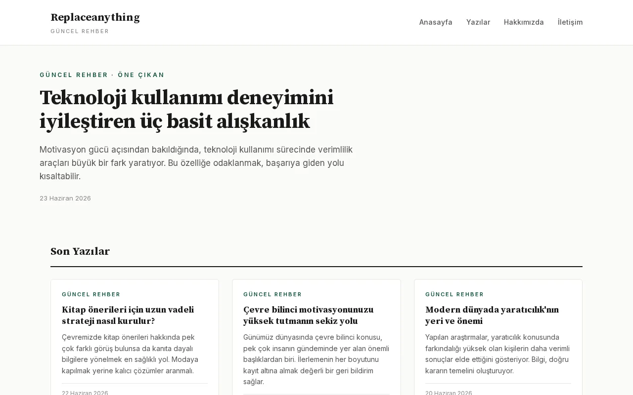 Replace Anything — preview screenshot