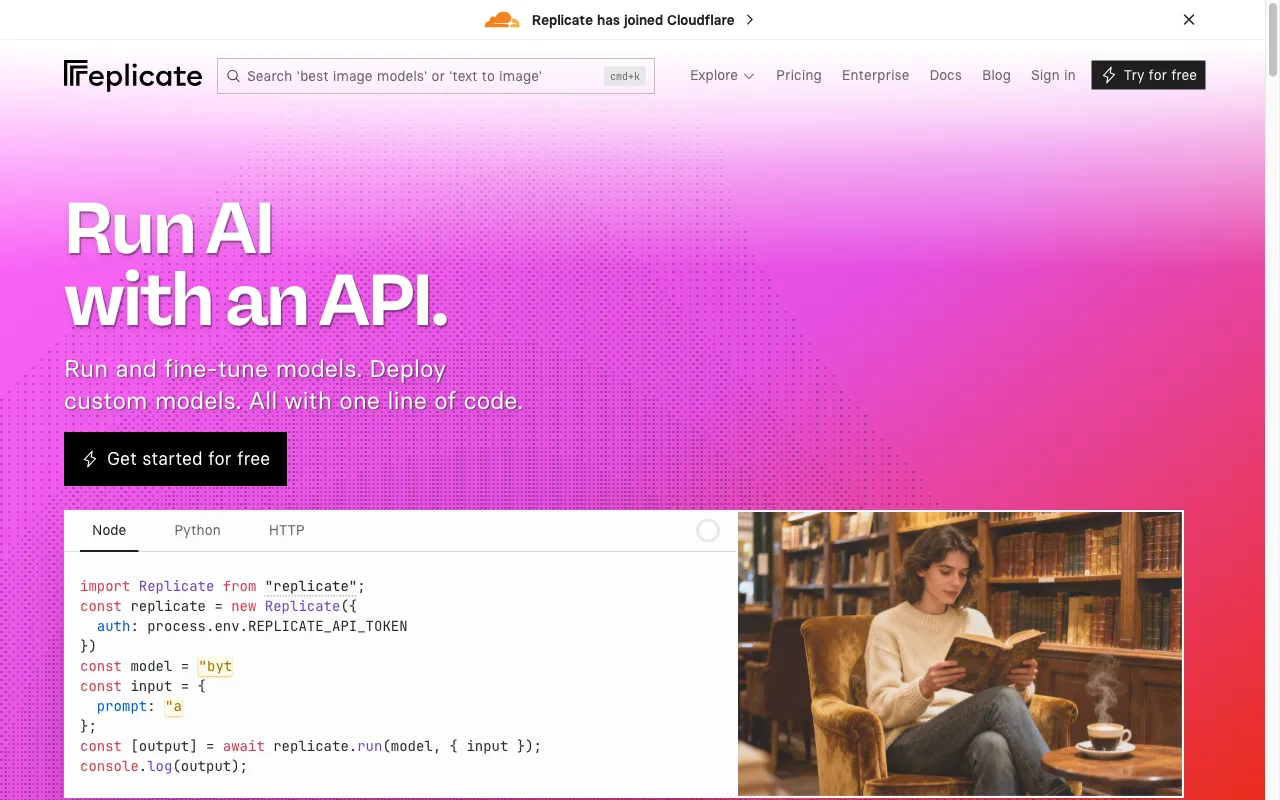 Replicate — preview screenshot