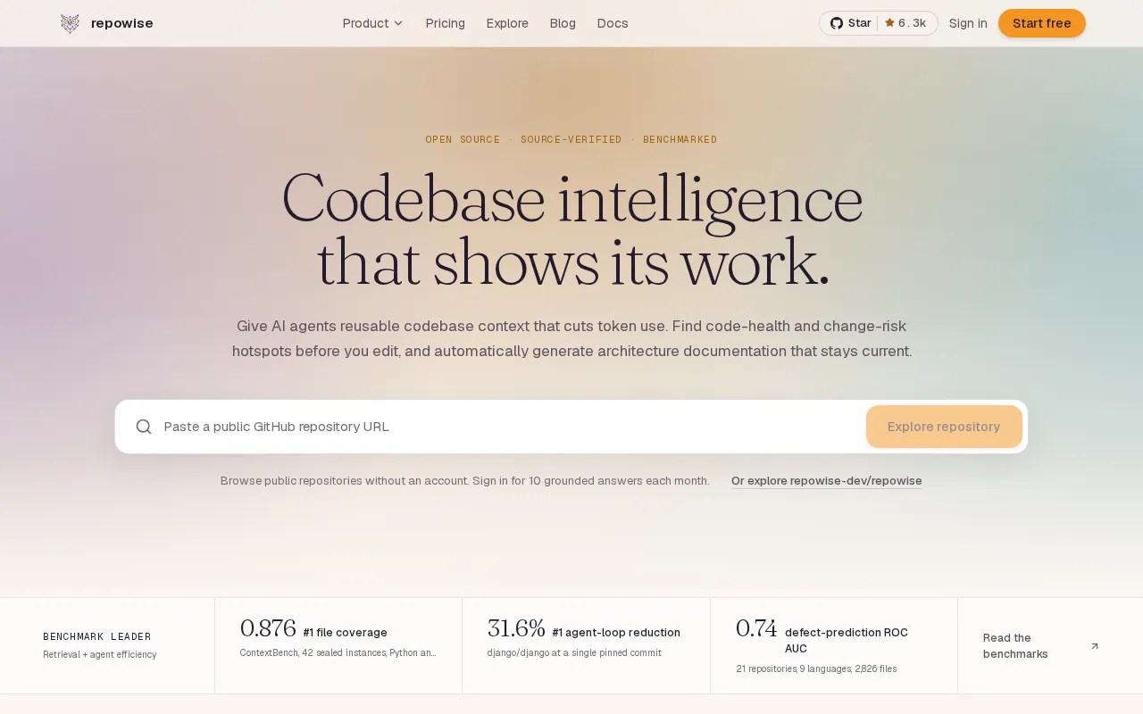 Repowise — preview screenshot