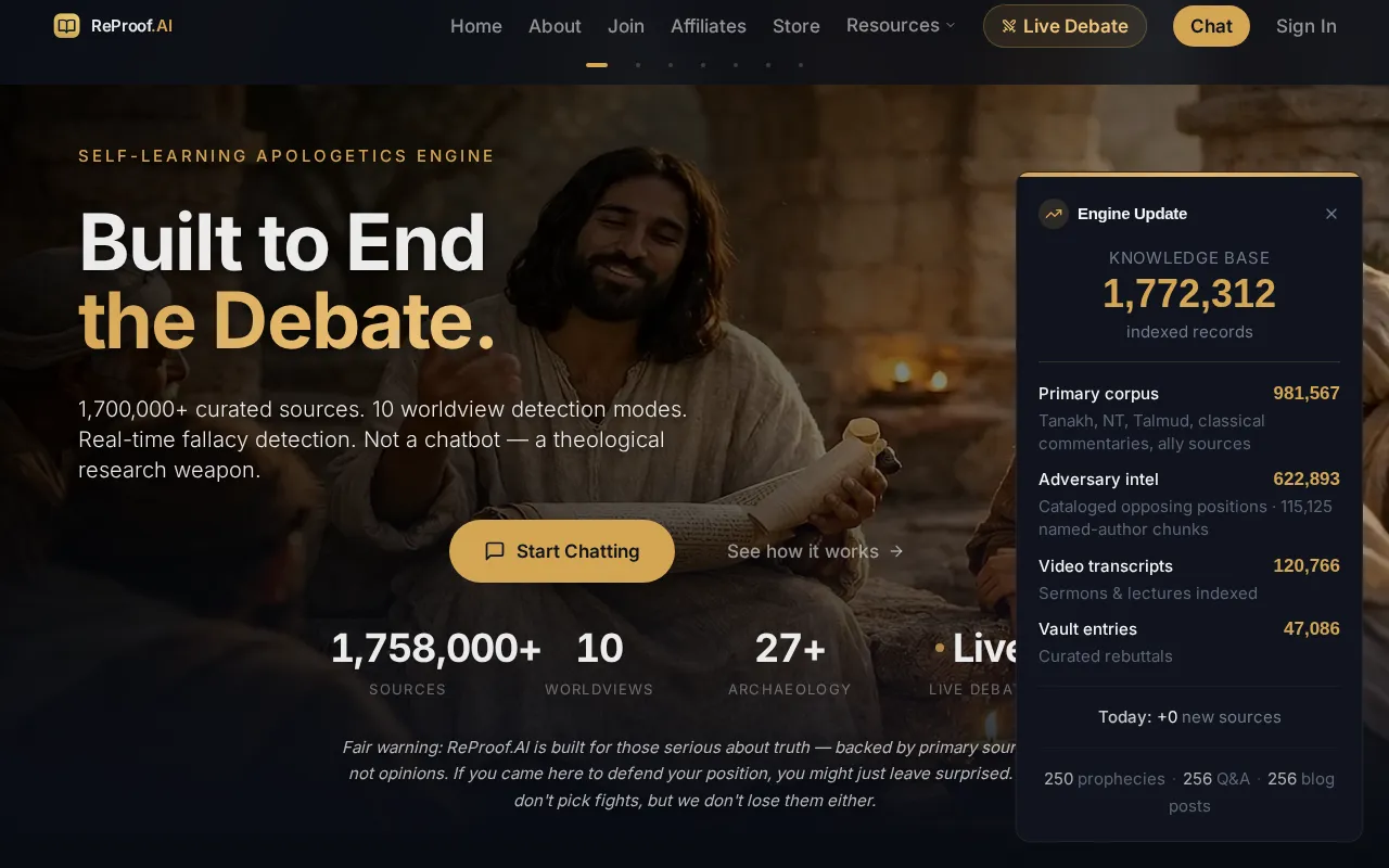 ReProof AI — preview screenshot