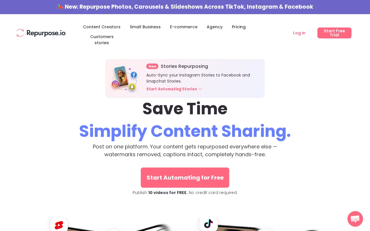 Repurpose.io — preview screenshot