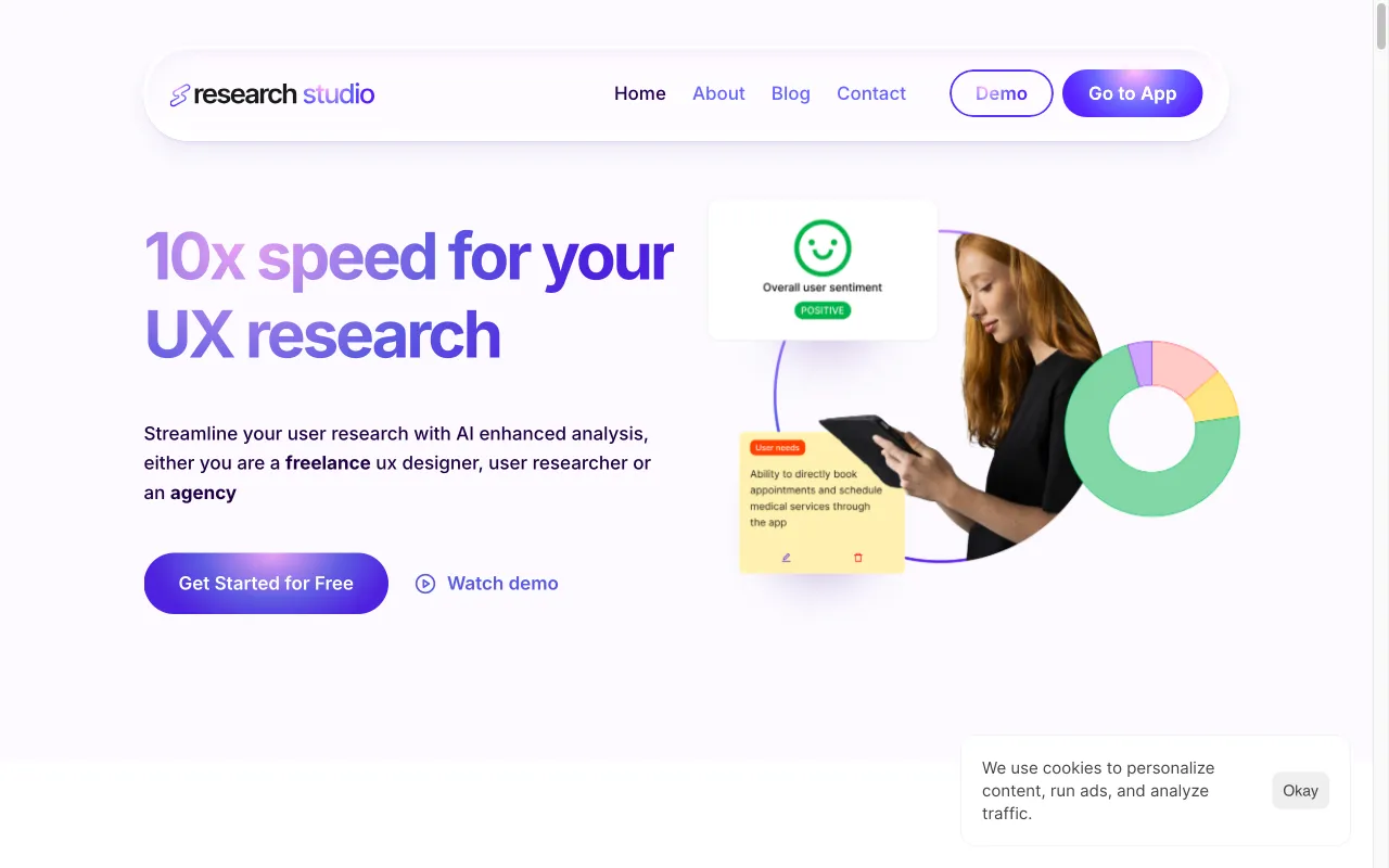 Research Studio — preview screenshot