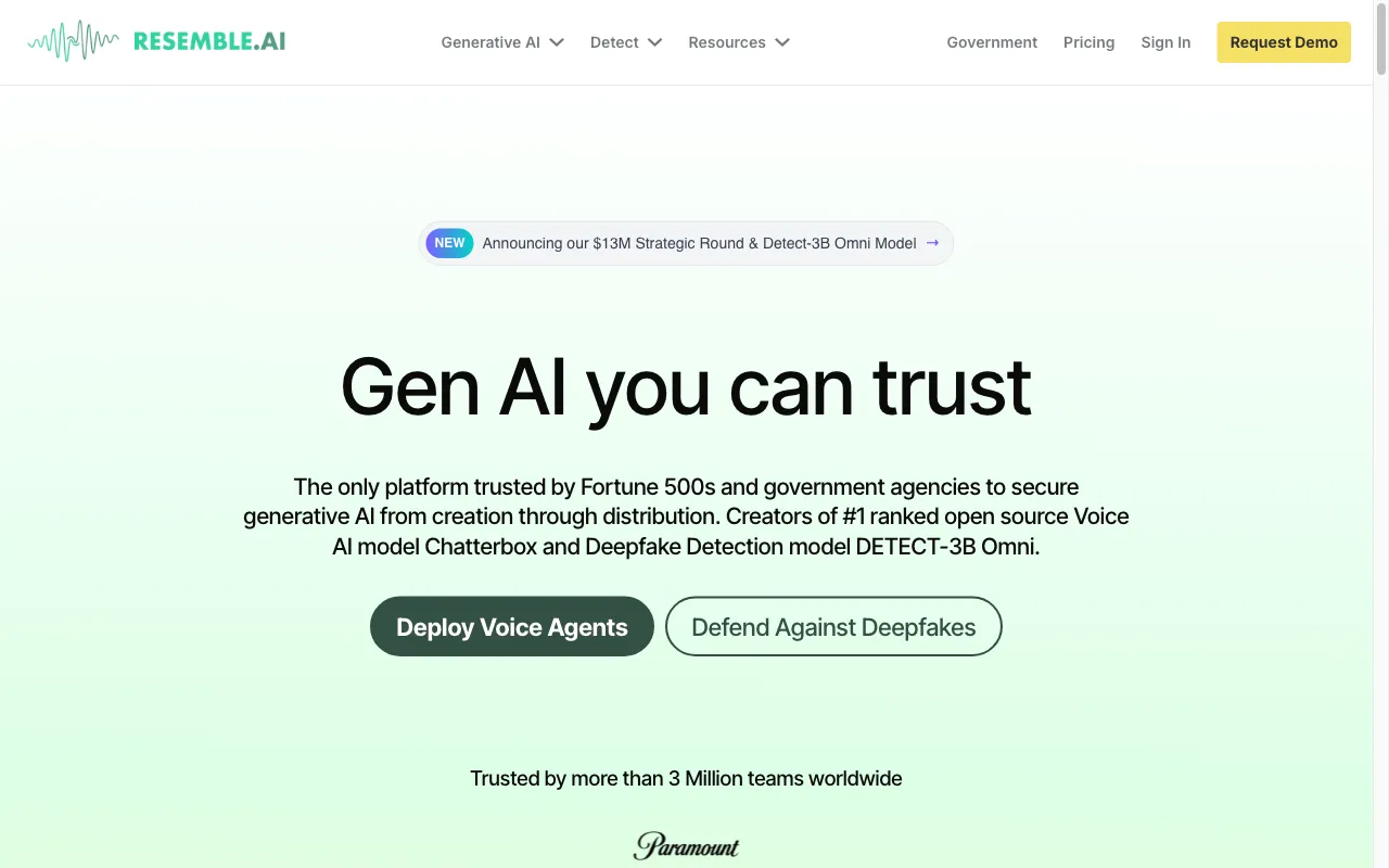 Resemble — preview screenshot