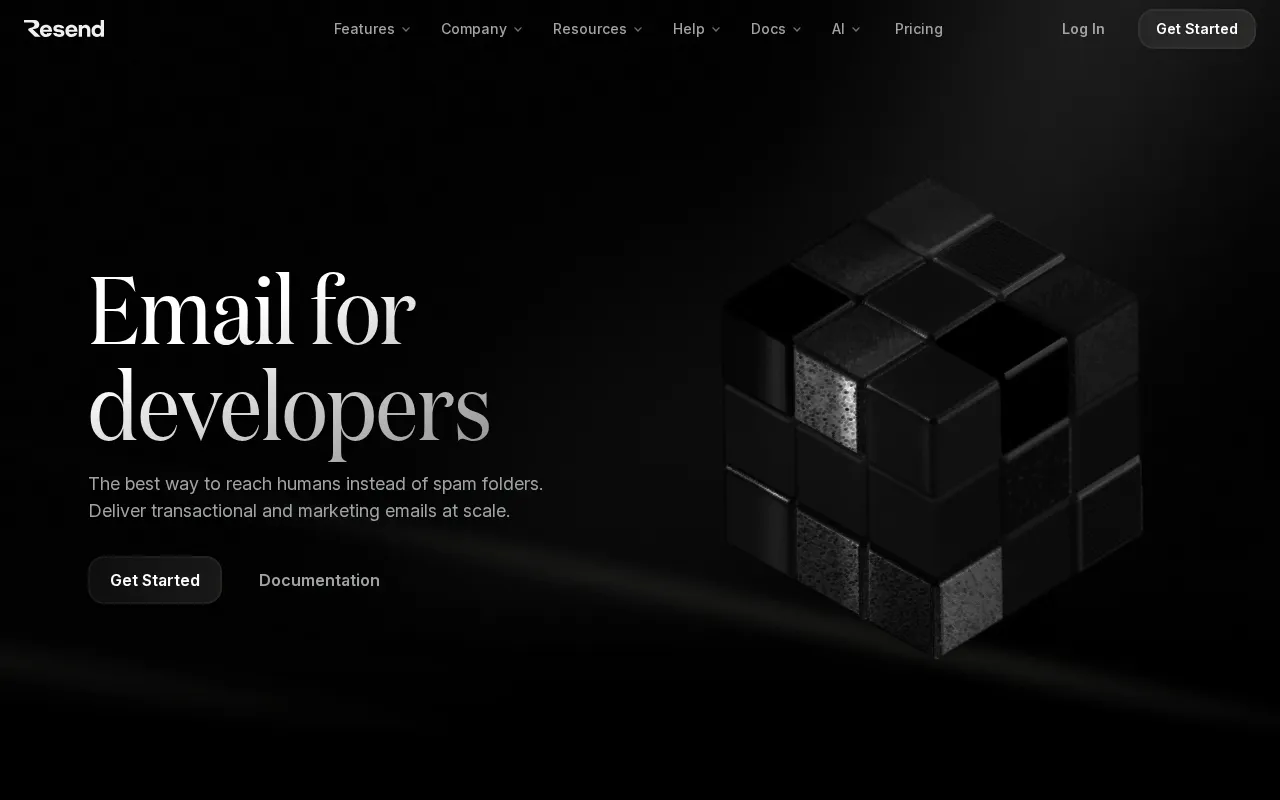 Resend — preview screenshot