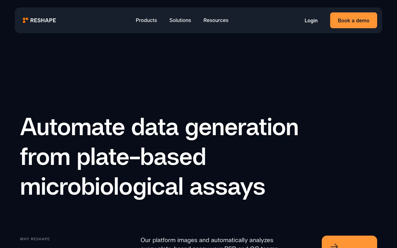 Reshape Biotech — preview screenshot