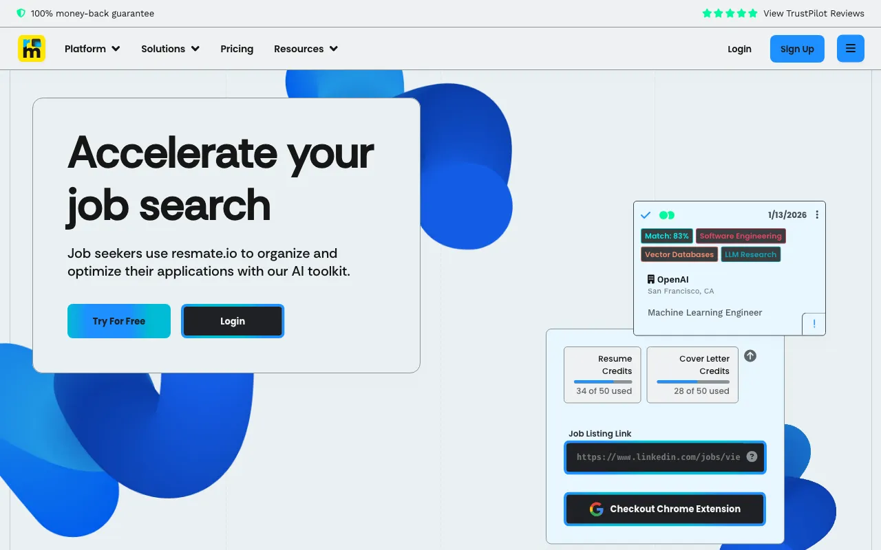 resmate.io — preview screenshot
