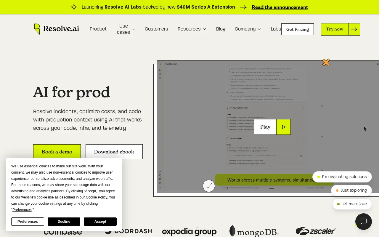 Resolve — preview screenshot