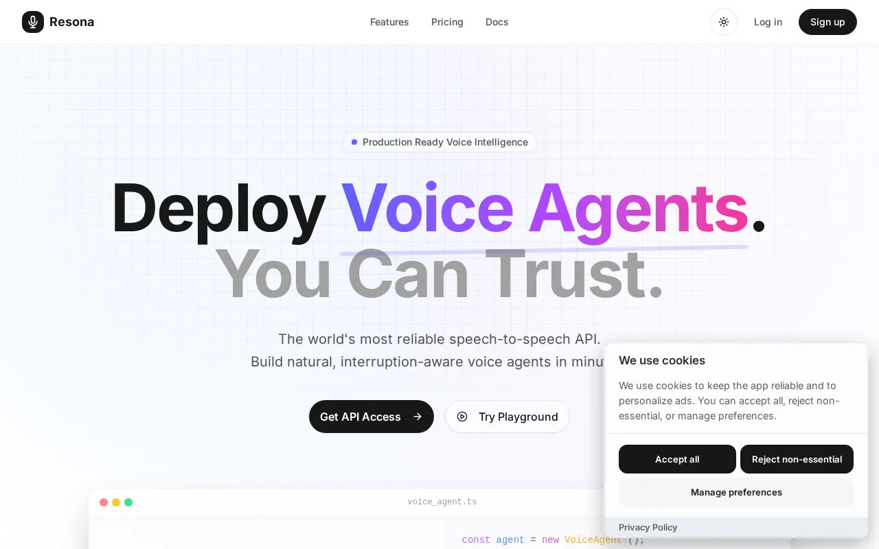 Resona — preview screenshot