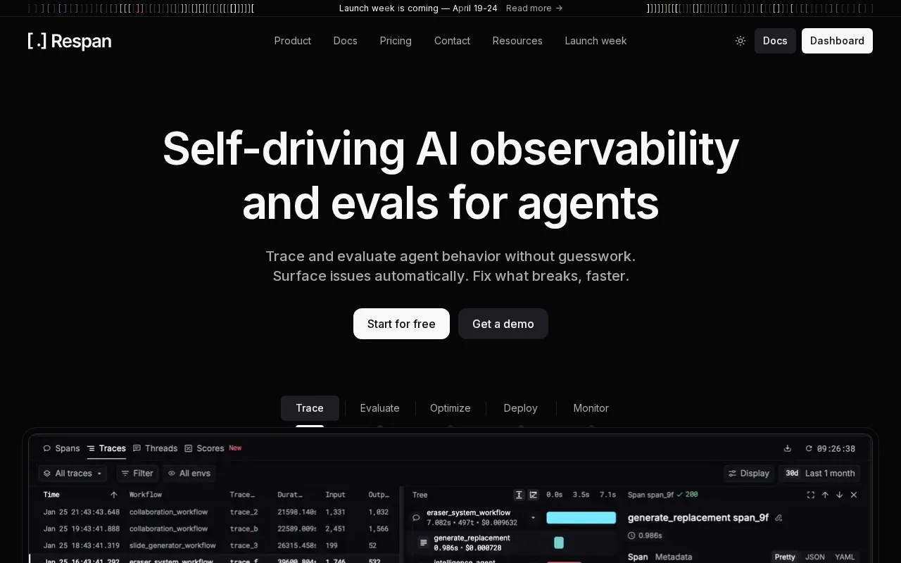 Respan — preview screenshot